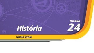 24  A Colonização Espanhola e Inglesa na América  História  Ens Médio  Telecurso [upl. by Nahshun]