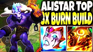 To handle this Alistar Top Lane 3x Burn Build you need at least 3 people [upl. by Town]