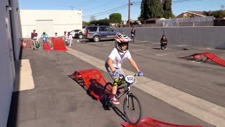 Freshpark BMX Dual Pump Track on a Cart [upl. by Yeargain]