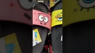 Chanclas de Bob esponja y sus amigos en Walmart bobesponjafan [upl. by Vano]