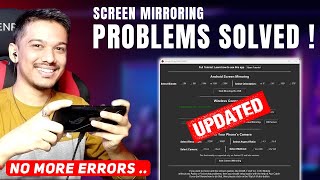 I Updated My Android to PC Screen Mirroring Software  No More Errors [upl. by Eenrahc]