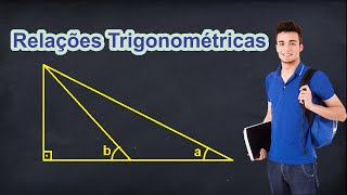 Relações Trigonométricas Triângulo RetânguloVídeo Aula GrátisTirando Dúvidas cProfTiago Machado [upl. by Llehcram]