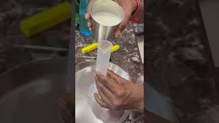 Milk purity test using LACTOMETER lactometer milk test lactometer [upl. by Lutero]