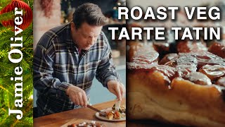 Savoury Tarte Tatin  Jamies Christmas Shortcuts  Channel 4 Mondays 8pm [upl. by Nwadal917]