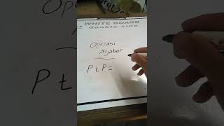 Aljabar bagian 1matematika mudah [upl. by Nagear]