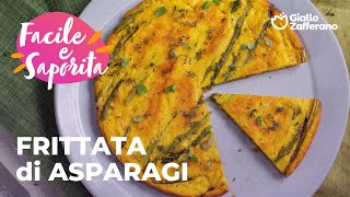 FRITTATA di ASPARAGI FACILE VELOCE e SUPER SFIZIOSA🌿💚🍳 [upl. by Ymerej]