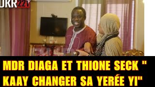 MDR  Belle scène entre Thione Seck et Diaga quotViens Changer tes Habits Kholal Assane nimou Sagnséquot [upl. by Lainahtan157]