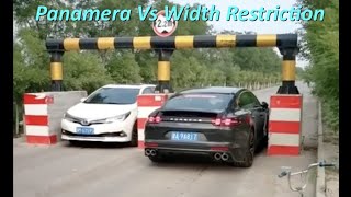 Panamera vs Width Restriction [upl. by Canale174]