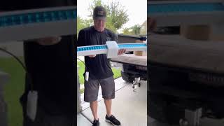 Unboxing a Aurora 40” Marine Curved White LED Light Bar part 40P4E4J 34240 Lumens gamefish27 [upl. by Aramanta]