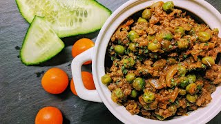 Mince amp Peas  ONEPOT Quickest Side Dish For Pasta amp Rice [upl. by Ashelman]