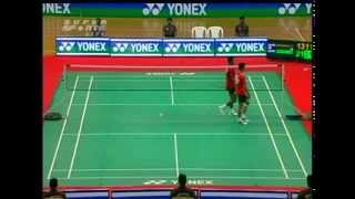 2009 Badminton India Open MS SF Taufik Hidayat vs Tommy Sugiarto [upl. by Eirhtug567]