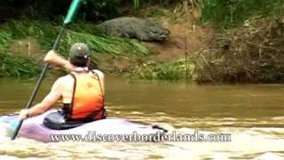 Kayak meets crocodiles Borderlands Sri Lanka [upl. by Amy]