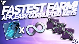 Corrupted Key Farm AFK Fast Easy Farm Double Rolled Weapons How Corrupted Vex Keys Work Destiny 2 [upl. by Leopoldine]