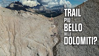 Il trail più bello delle Dolomiti [upl. by Aiuqal712]