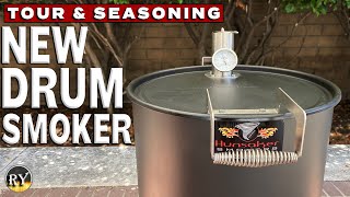 My NEW DRUM SMOKER From Hunsaker Smokers  Why I Chose To Purchase The Vortex Drum Smoker [upl. by Gnaig]