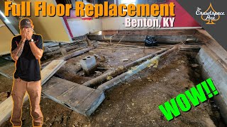 Full Floor Replacement Benton KY [upl. by Map]