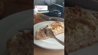 🍑Crumble TART OD BRESAKA🍑 recept je u opisu videa shorstvideo food [upl. by Idaf622]