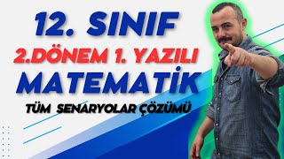 12 SINIF TÜM YAZILI SENARYOLARI ÇÖZÜMÜ  2DÖNEM 1YAZILI Hazırlık [upl. by Dhaf]