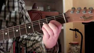 How To Play D over A Chord On Guitar DA [upl. by Ttoille566]