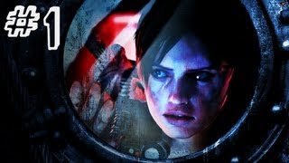 Resident Evil Revelations Gameplay Walkthrough Part 1  Jill Valentine  Campaign Episode 1 [upl. by Spindell410]