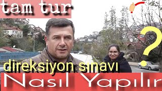 Ehliyet Direksiyon Sınav Formatı Direksiyon sınavı nasıl yapılır l wwwesinavakademicom [upl. by Ahsatan785]