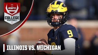 Illinois Fighting Illini vs Michigan Wolverines  Full Game Highlights [upl. by Ursel]