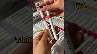 Acrylic marker fake vanphongpham dungcuhoctap acrylicmarker art [upl. by Onailerua]