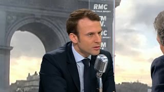 Emmanuel Macron quotJe nai pas de leçon à recevoir sur la famillequot [upl. by Shana]