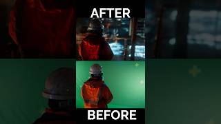 Blender greenscreen before and after vfx on a budget blender nuke compositing [upl. by Llevart]