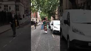 Highland Cathedral Bagpipes  London bagpiper [upl. by Nera]