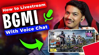 Live Stream BGMI like a Pro  No Mic  Voice Chat Problem [upl. by Sinegold]