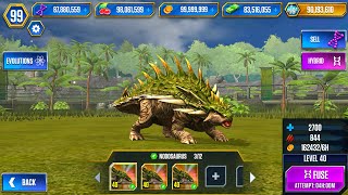 ALL DINOSAURS SPECIAL ATTACK ANIMATION  Jurassic World The Game [upl. by Sheehan]