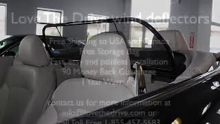 Lexus IS 250 amp 350 convertible wind deflector install video designed by Love The Drive [upl. by Zimmermann]