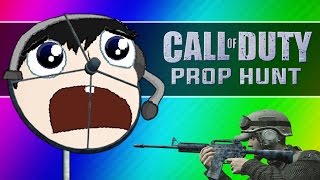 Call of Duty 4 Prop Hunt Funny Moments  Noglas Lover Boat Pile Lucky Barrel CoD4 Mod [upl. by Utas392]