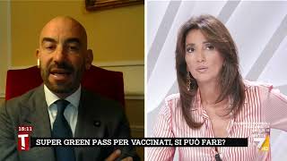 Il quotsuper Green Passquot secondo Matteo Bassetti [upl. by Svensen835]