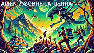 Alien 2 Sobre la Tierra  Aventura  Pelicula Completa [upl. by Aelem]