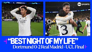 REACTION Jude Bellingham reacts after Real Madrid win the Champions League against Dortmund 🤍 [upl. by Moira]