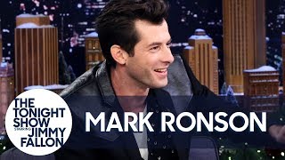 Mark Ronson Does an Impression of Adam Sandler Singing Lady Gaga [upl. by Nylehtak496]