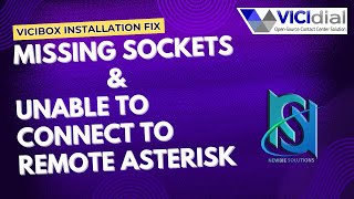 HOW TO REPAIR VICIBOX INSTALLATION MISSING SOCKETS amp ASTERISK CONNECTION ISSUES [upl. by Aimekahs]