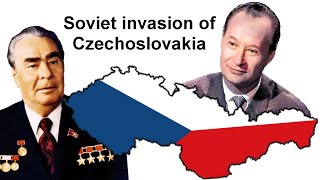 The soviet invasion of Czechoslovakia 20–21 August 1968 [upl. by Amleht]