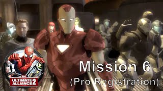 Marvel Ultimate Alliance 2 PC Walkthrough Mission 6 Act 2 Pro Registration [upl. by Nirrej695]