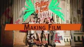 2NE1  FALLING IN LOVE MV Making Film [upl. by Manning]