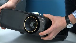 JVC LXUH1 4K UHDHDR Projector Unboxing [upl. by Syd]