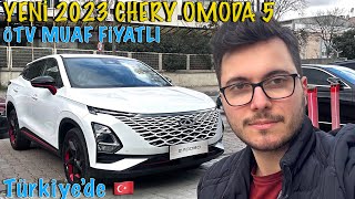 Yeni 2023 Chery Omoda 5  Kaliteli Ucuz Suv  Fiyat  Ã–TV muaf  Peugeot 408den iyi mi [upl. by Arola]