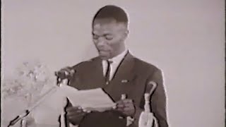 VIDEO Archive Ijambo Perezida KAYIBANDA yavugiye muri UN  Amerika mu 1961 nishyano yarikurikije [upl. by Brooks749]