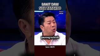 BAKIT DAW SIYA TATAKBO PHVote election [upl. by Ellerrehc]