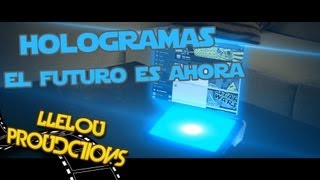 Como hacer hologramas realistas tutorial after effects [upl. by Auqinot]