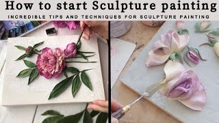 Basic Techniques Of Sculpture Painting How To Start Sculpture PaintingBasics Of Sculpture Painting [upl. by Sokairyk876]