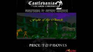 CASTLEVANIA THE LECARDE CHRONICLES 2 OST Fight of the Church [upl. by Llehsam]