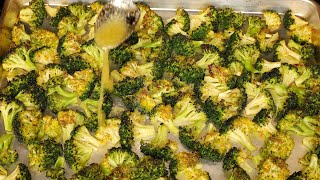 Roasted Broccoli with Garlic Butter in 20 Minutes [upl. by Regina]